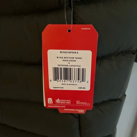 Women’s Down North Face winter coat, brand new with tags. Size small - Picture 6 of 15